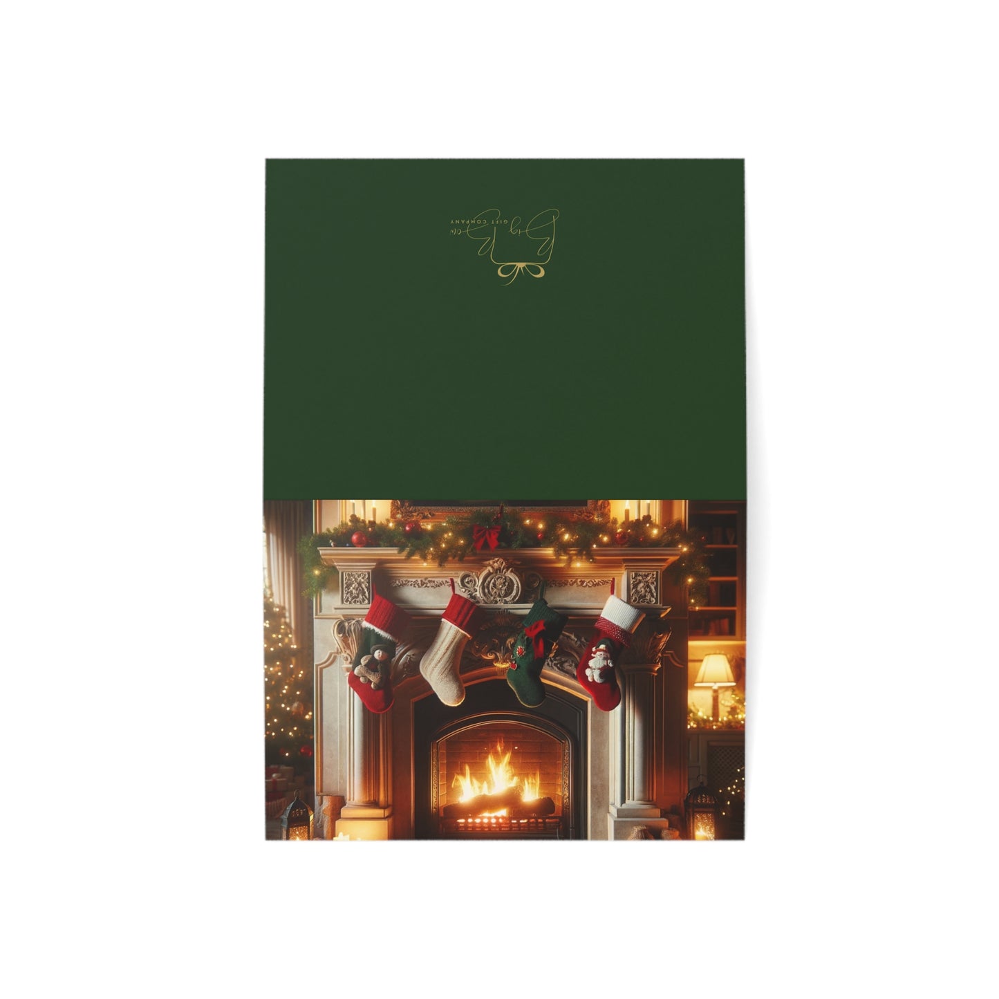 Cozy Christmas Greetings Card