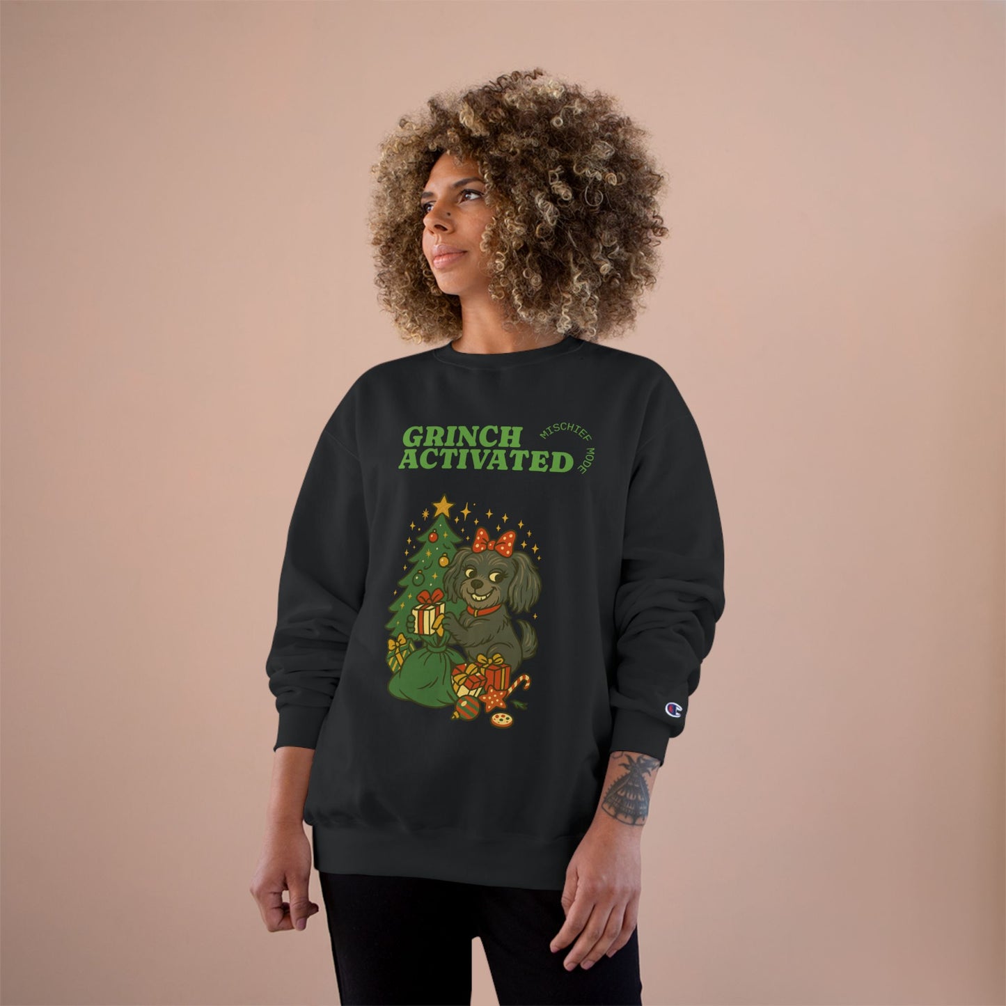 🎄 Lulu’s Mischief Mode Sweatshirt