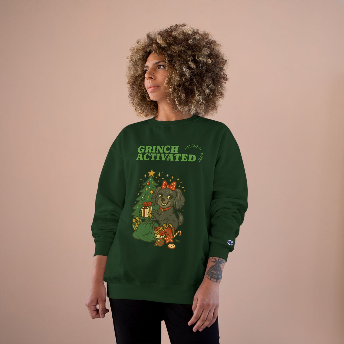 🎄 Lulu’s Mischief Mode Sweatshirt